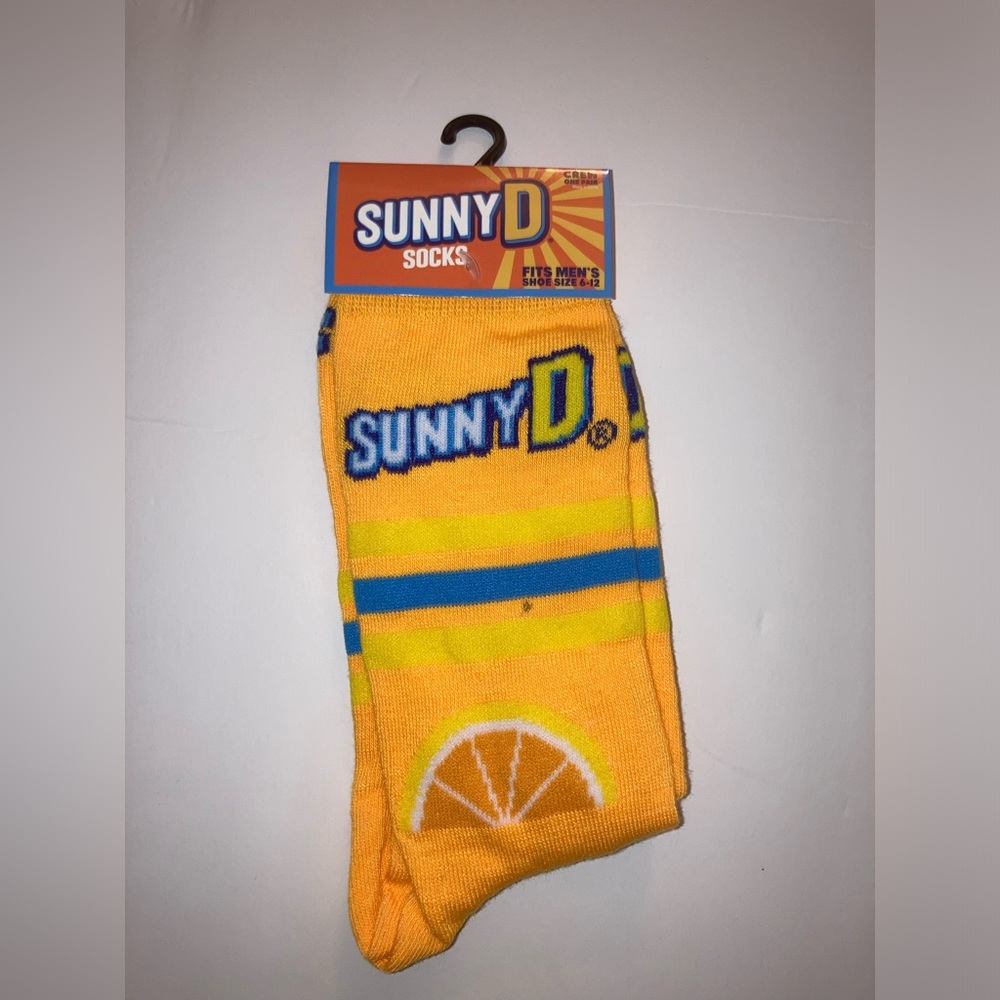 Orange Casual Socks